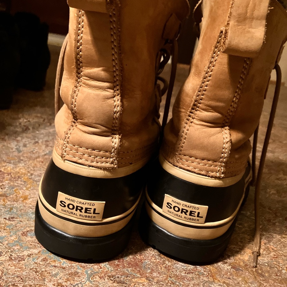 Sorel Caribou Pac Boots For Men Size 9 (runs small) - Picture 6 of 7